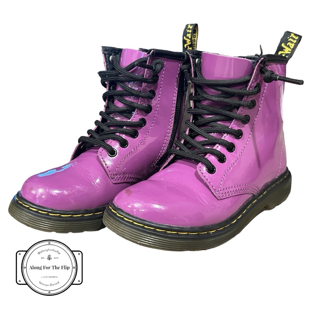 Dr. Marten’s Purple Boots